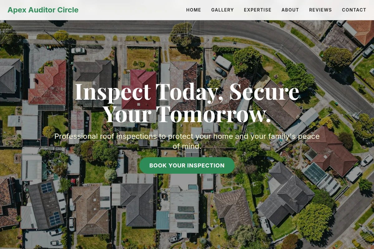 Roof Property Inspection